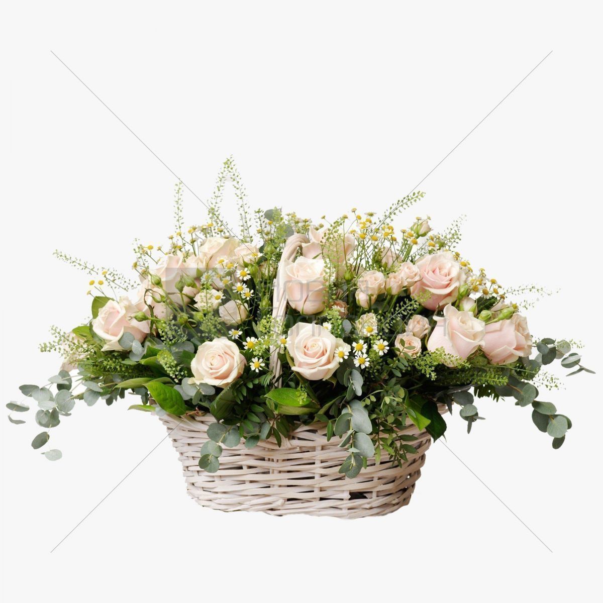 Корзина из роз Диана