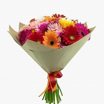 Букет 35 гербер микс