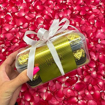 Конфеты Ferrero Rocher с декором, 200г